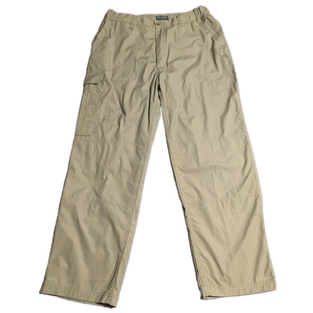 Craghoppers Kiwi Cargo Pants Mens 34S Beige Khaki Hiking Outdoor Travel